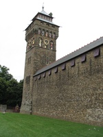 Tower at Cardiff Castle, Wales