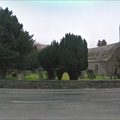 Churchyard at Grasmere where William Wordsworth is buried
