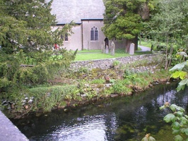 Churchyard where William Wordsworth is buried