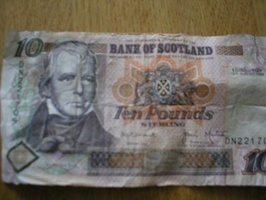 Scottish 10 Pound Note