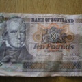 Scottish 10 Pound Note