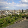 View over Edinburgh from Edinburgh Castle