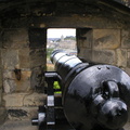 Gunner's view from ramparts, Edinburgh Castle