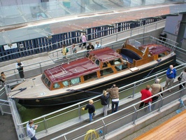 Royal Barge at Royal Yacht Britannia