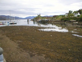 Kyleakin Harbour at Isle of Skye, Scotland