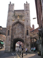 Old City Gate at York, England