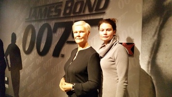 Chantel with Dame Judy Dench