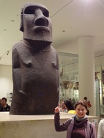 Chantel in the British Museum