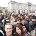 Us in front of Buckingham Palace