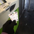 Our train tickets on the Paris Metro