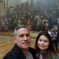 At the Louvre in Paris