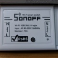Sonoff Wifi Smart Switch handles up to 10A