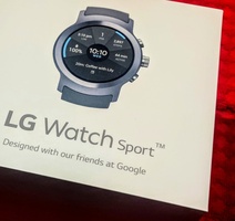 LG Watch Sport - About to open the box