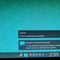 Manjaro KDE - after first boot it shows updates to be installed