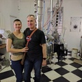 Us in front of the still at The Woodstock Gin Company
