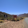 Looking back after leaving the Cederberg area
