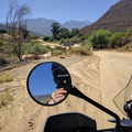 Turned off the N7 and about to cross te Olifants River to enter the Cederberg Mountains