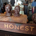 Premier Helen Zille and President Jacob Zuma sitting next to each other at Honest Chocolate