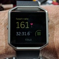 Fitbit Blaze exercise screen