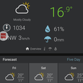 my Acurite smarthub mobile app for monitoring weather data remotely