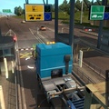 Passing through a toll gate