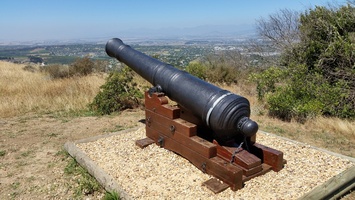 Old signal gun on Tygerberg Hill