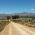First stretch of gravel road after Theewaterkloof Dam