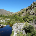 View upstream of Bains Kloof river