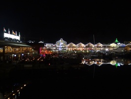 V&A Waterfront at night