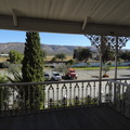 Matjiesfontein - View from balcony at Lord Milner Hotel
