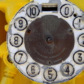 Matjiesfontein - Dial on old petrol pump