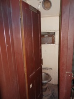 Matjiesfontein - toilet on 3rd class carriage