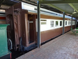 Matjiesfontein - old sleeping carriage