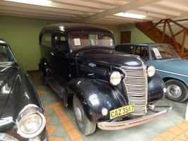 Matjiesfontein - Chevrolet (Master) Hearse from 1938 with a 6 cylinder straight engine