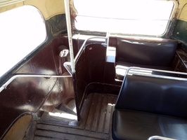 Matjiesfontein - inside old bus