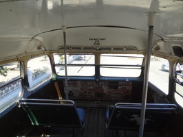 Matjiesfontein - Inside the old London bus... could do with some love and attention