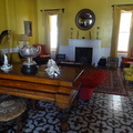 Matjiesfontein - View of the Royal Room with the cricket trophy