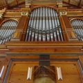 Inside the NG Church at Sutherland - Old Organ pipes