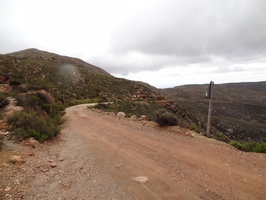 Just over top of Swartberg Pass about to descend down towards Prince Albert