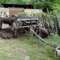 Remains of an old ox wagon