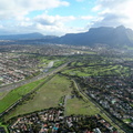 Mowbray golf course with Pinelands on the right and Clyde Pinelands at the bottom