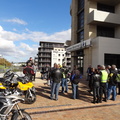 Pre-ride briefing at Hamman Motorrad Tygervalley