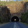 Du Toits Kloof Tunnel at sunset