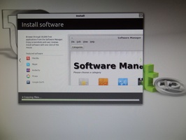 Linux Mint 12 Install - Software Manager with 30,000 plus free applications