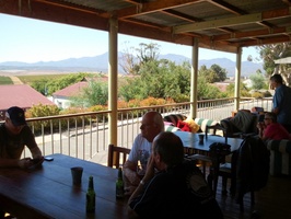 View from veranda at The Shuntin' Shed