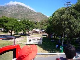 We pass the Craft Market on the go in Hout Bay
