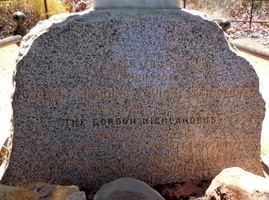 Inscription on Englishman's Grave