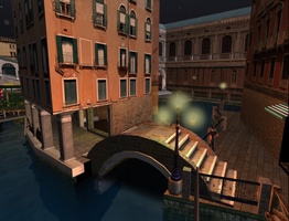 Twists and turns in Venice in Second Life