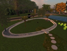 Tribute in Second Life - The Diana, Princess of Wales Memorial Fountain
