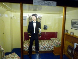 SA Navy Museum Simon's Town - Furniture from Captain's Cabin SAS Pietermaritzburg